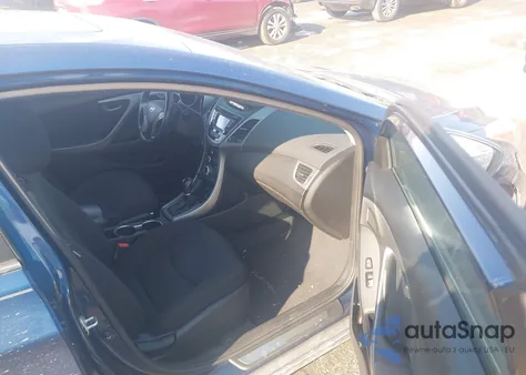 2016 Hyundai Elantra Value Edition из США, поврежденный, VIN KMHDH4AE9GU567673